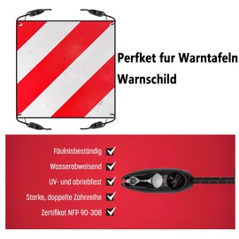 Luggage Straps for Warning Sign Italy and Spain, Pack of 4 60 cm Mounting Sign Bicycle Bicycle Carrier Elastic Tie Down Straps Adjustable for Warning Signs, Bicycle Carrier, Motorhome, Road Trip etc