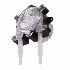 DC 6V DIY Dosing Pump Mini Peristaltic Dosing Head Self-Priming Function Large  150ml/min for Aquarium Lab Chemical Analytical Water Liquid