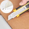 DOWELL Utility Knife Box Cutter Retractable Self Loading Heavy Duty