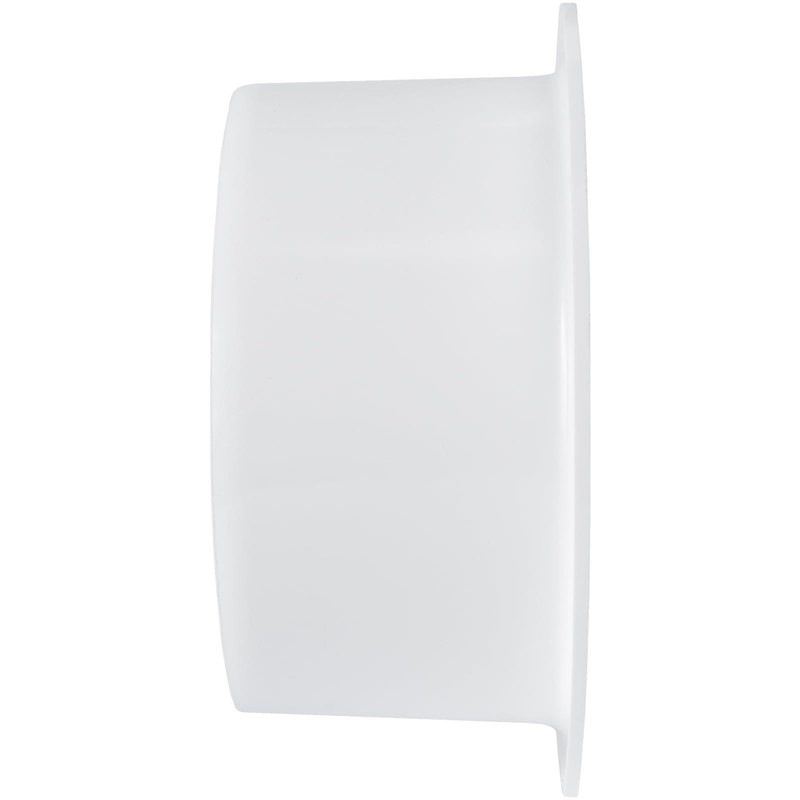 Vent Systems 5" Inch White Air Vent Duct Connector Flange
