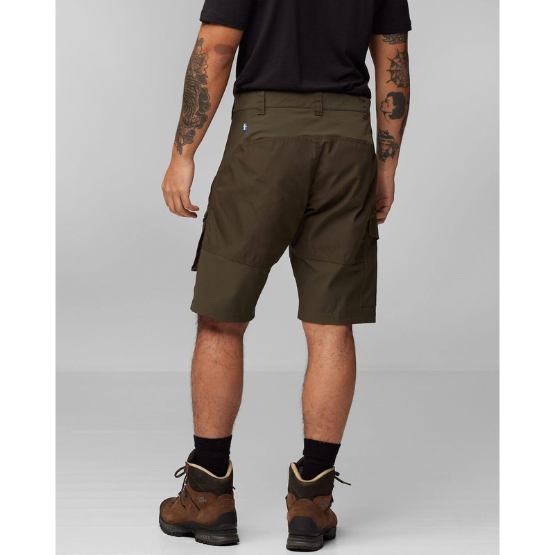FJÄLLRÄVEN Fjallraven Men's Abisko Shorts, Dark Olive, 54