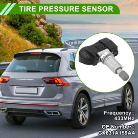 HOPESPANNER No.GX631A159AA Tire Pressure Sensor for Land Rover Discovery Sport 2015-2020 Tire Pressure Monitoring Sensor 4 Pcs