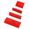 QWORK® 4Pcs Wood Grain Tool, Wood Pattern Painting Tool Rubber