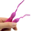 20pcs 15.5cm/6 Inch Silky Floss Bookmark Tassels with 2-Inch Cord
