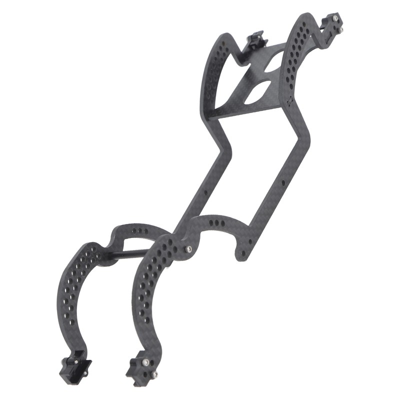 Carbon Fiber Chassis Kit LCG Frame Girder for TRX4M Defender