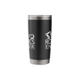 Robotics Is My Sport Robot Engineering Programming Stainless Steel Insulated Tumbler
