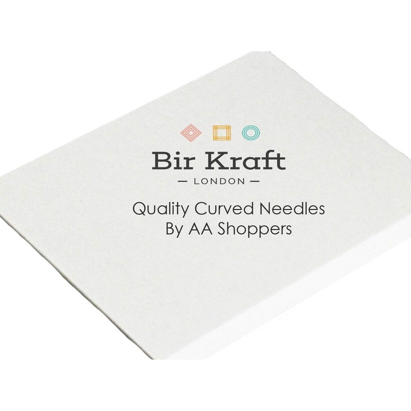 AA Shoppers Curved Needles Set 2" 3.5" 3" 4" 4"