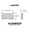 Wilwood 150-12248K BP-40 Semi-Metallic Brake Pad Set, Pad #7816 DynaPro