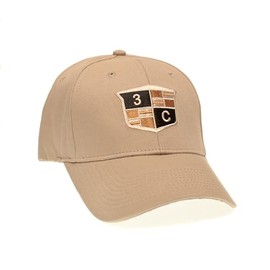 Charlie C3 Seal Team Platoon Bradley Cooper Movie Cap Hat Fitted Khaki (US, Alpha, Medium, Large, Khaki)