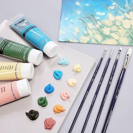 Lukas CRYL Studio Artist Acrylic Paint, Robin Egg, 125 ml Tube - High Pigment Acrylic Paints for Canvas Painting, Large Scale Works - Medium-Viscosity, Water-Mixable, Fast Drying