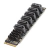 M.2 to SATA3.0 Converter - High-Speed ASM1166 M.2 PCIe to