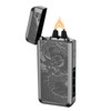 TIKIUKI Electric Rechargeable Big Flame Arc Type-C Plasma Lighter Windproof