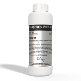 Phosphoric Acid 85% - High Purity Industrial Grade - Premium Multi-Purpose Use for Cleaning, Etching, Rust Removal, and More. (100mL)