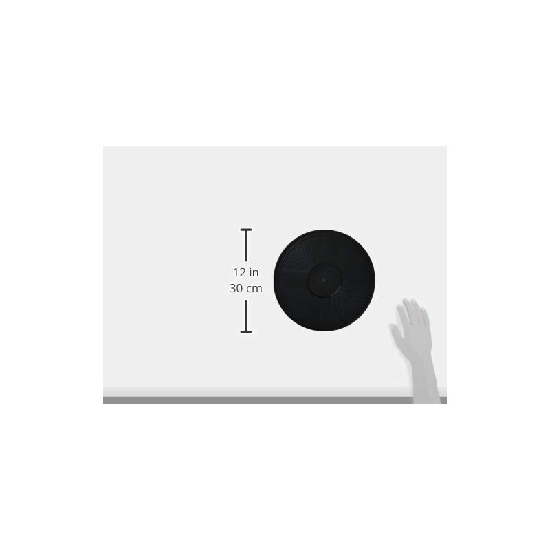 Devault DEV3012B Plant Dolly, Black, 12-Inch