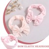 Baby Girls Nylon Headbands Bowknot Elastic Hair Bands Soft Cute