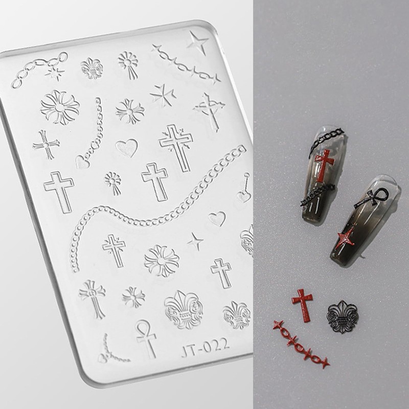 Nail Art Silicone Mold, Nail Decoration Silicone Mould, 3D Nail