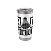 Retro Shuttlecock Badminton Player Stainless Steel Insulated Tumbler