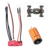 1410 Brushless Motor 18A Red ESC Set RC Car Replacement