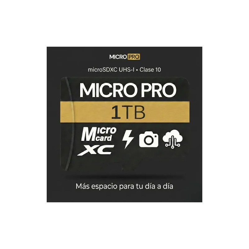 Tarjeta Microsd 2tb Uhs-i Clase 10 Full Hd Con Adaptador