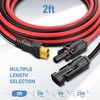 Gonifeto Solar Connector to XT60 Cable (10AWG 2ft), Solar to