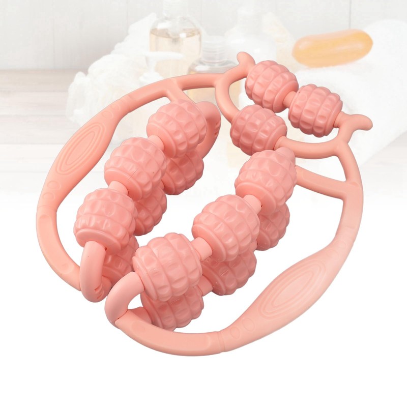 Thigh Clamp Massage Roller, Multifunctional Circular Leg Clamp Massager, Hand