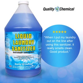 Laundry Sanitizer - Liquid Additive Household Commercial-3 Gallon case
