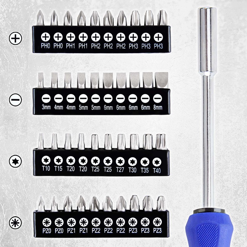 CARTMAN 59-in-1 Precision Screwdriver Set Professional Magnetic Repair Tool Kit