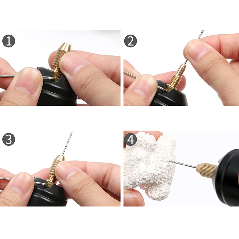 0.7-1.3mm Adjustable Micro Electric Handheld Portable Hand Drill, Portable Small