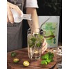 ORGFUN Original Lime Powder, Whole Lime Juice Freeze Dried Powder,