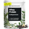 natural elements Whey Protein Powder - Vanilla - 1 kg