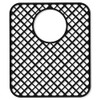 2 Pack Silicone Sink Protectors for Kitchen Sink, Trellis Pattern