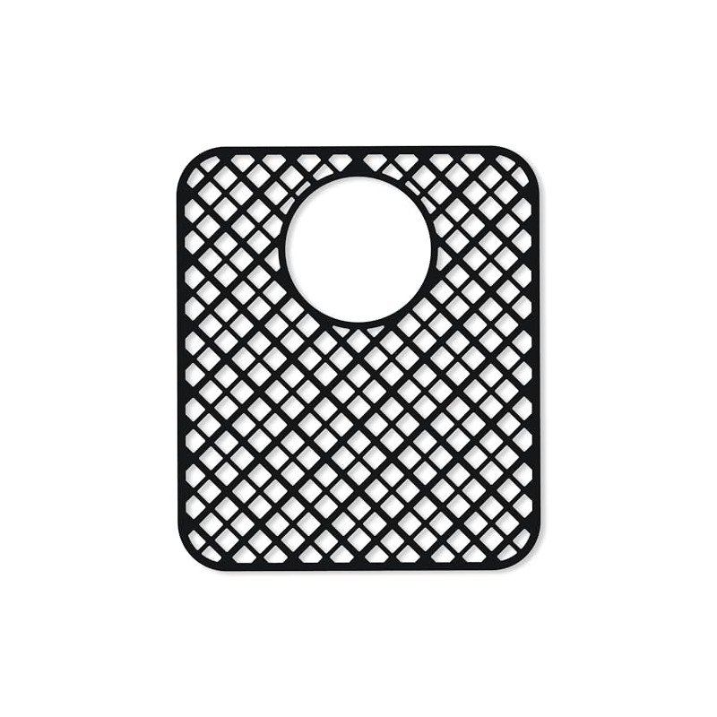 2 Pack Silicone Sink Protectors for Kitchen Sink, Trellis Pattern