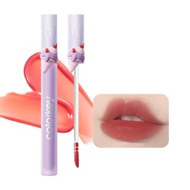 COLORKEY Soft Matte Water Tint Dessert Series, Ice Cream Limited Edition, Hydrating Water-Fog Lip Tint, Transfer-Proof, Long-Lasting Color, Feather-Light (P307)