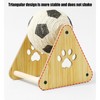 Cat Scratcher,Interactive Cat Toys with Wooden Base - Spherical Nail
