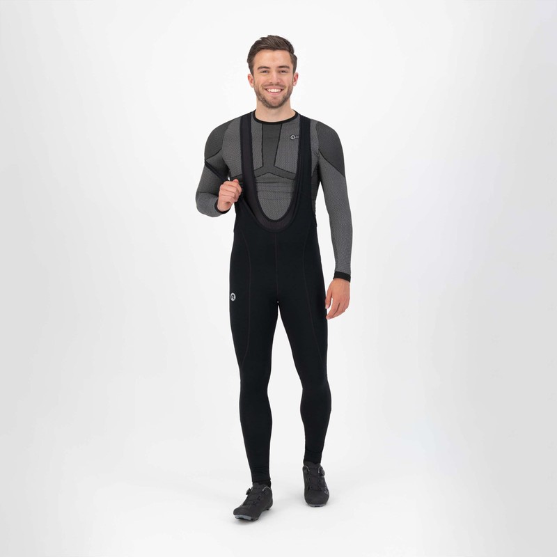 Rogelli Core Men's Cycling Shorts - Long Cycling Shorts with