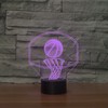 SUPERHONGJIHAO Night Light for Kids, 3D Shooting, Basketball, LED Lamp