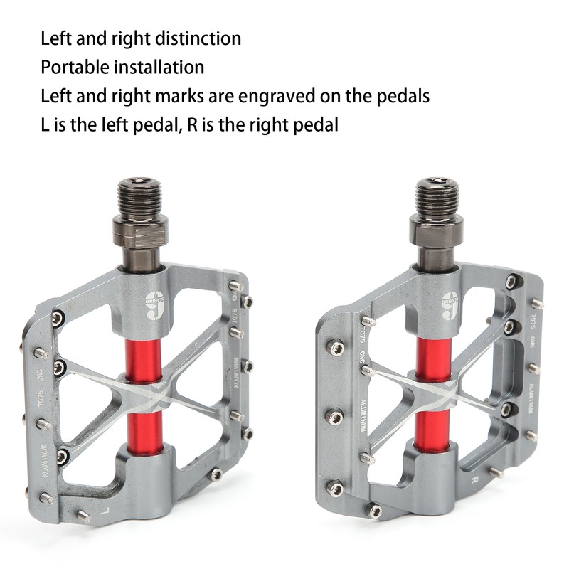 WAKE Mountain Bike 3 Bearing CNC Aluminum Alloy Pedal Durable