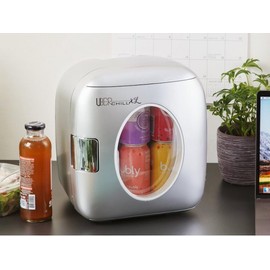 Uber Appliance UB-XL1-SILVER Mini Fridge, 9L