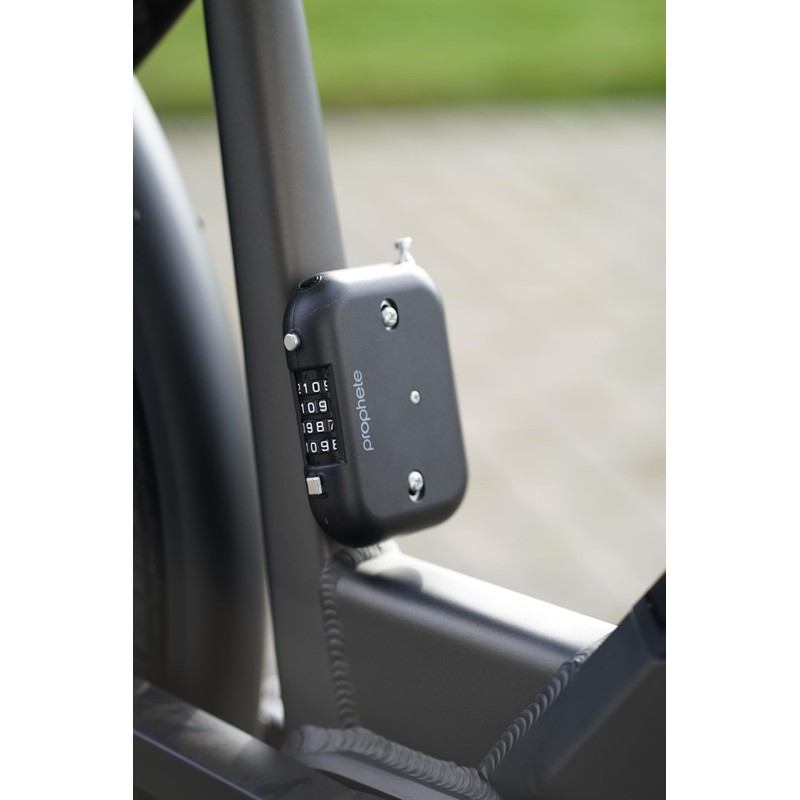 Prophete Helmet Lock with Steel Cable - 90cm x 3mm