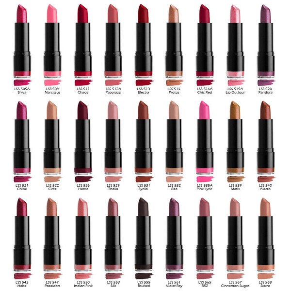 12 NYX Extra Creamy Round Lipstick- LSS "Pick Your 12 Color"  *Joy's cosmetics*