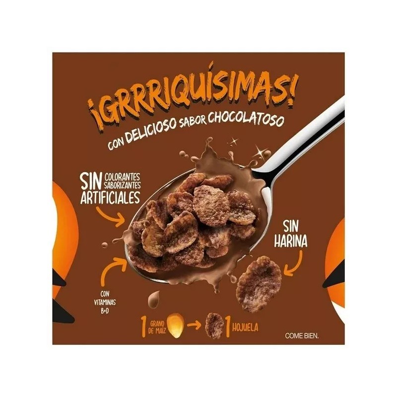 Kellogg's CEREAL MEXICANO ZUCARITAS SABOR CHOCOLATE - CHOCOLATE FROSTED FLAKES