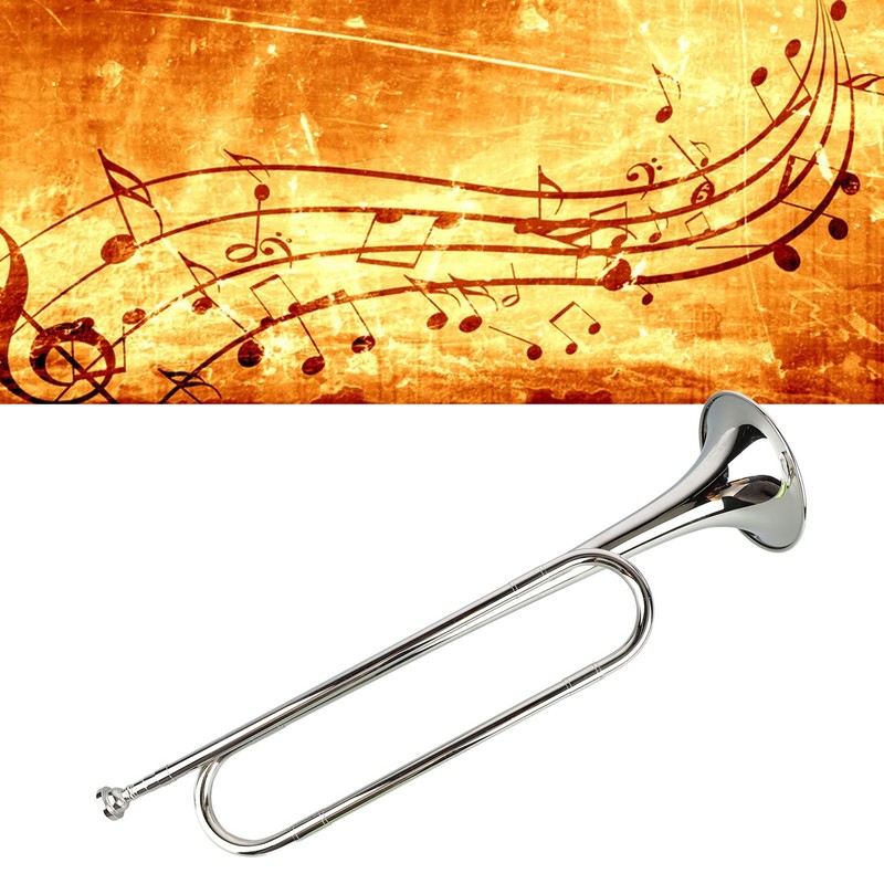 B Flat Bugle Brass Retro Standard Trumpet Musical Instrument for