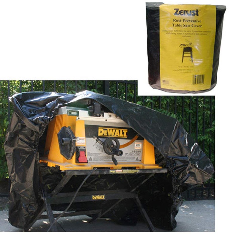 Zerust Rust-Preventive Table Saw Cover | 72inch L x 45inch