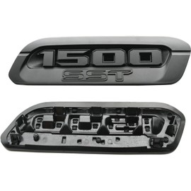 Pair New 1500 SST Right Side RH Hood Emblem Replacement for 2025 Ram 1500 68563849AB 68563848AB (Matte)