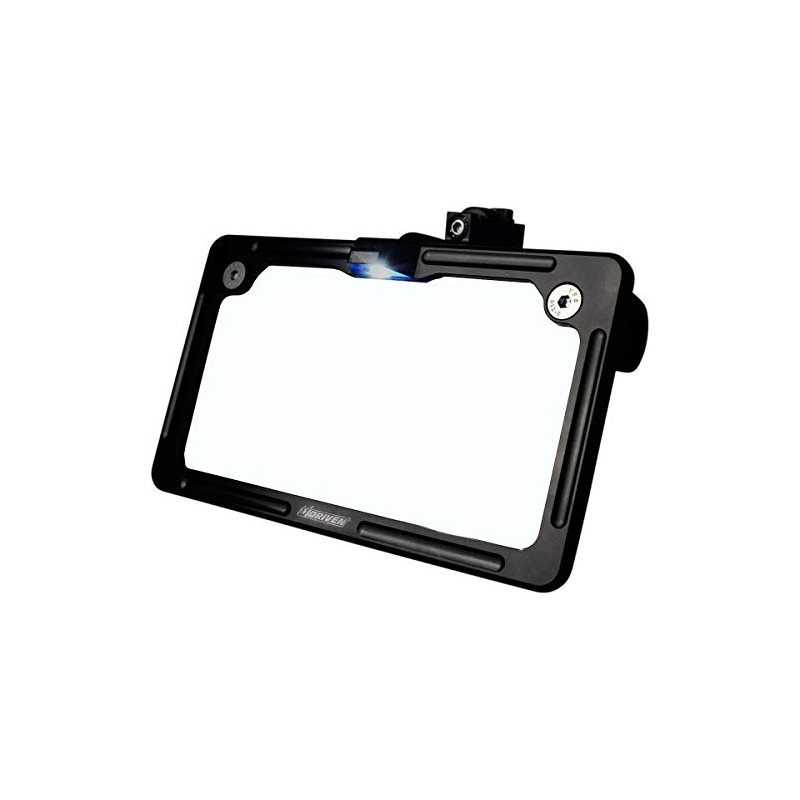 Driven Racing D-Light Billet Aluminum License Plate Frame