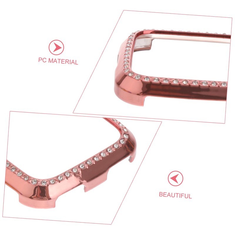 WOONEKY Diamond Protective Case Hollow Cover Pc Plastic Shell Scratch