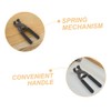 BUGUUYO Multi Functional Leather Hole Puncher with Teeth Carbon Steel