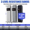 Fabric Hip Resistance Bands Set and Professional Long Non-Latex Elastic