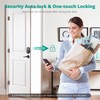 AkaGear Keyless Entry Door Lock with APP Control - Fingerprint