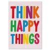 Dean Morris Cards Think Happy Things Postcard Funny